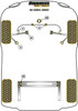Audi A6 / S6 / RS6 A6 / S6 / RS6 C5 (1997-2005) A6 (2002 - 2005) Powerflex diagram - Reference 16