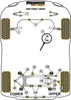 Audi A6 / S6 / RS6 A6 / S6 / RS6 C5 (1997-2005) RS6 (2002 - 2005) Powerflex diagram - Reference 18