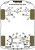Audi A6 / S6 / RS6 A6 / S6 / RS6 C5 (1997-2005) A6 Avant Quattro (1997 - 2005) Powerflex diagram - Reference 16