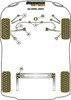 Audi A6 / S6 / RS6 A6 / S6 / RS6 C5 (1997-2005) A6 (1998 - 2001) Powerflex diagram - Reference 5