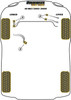 Audi A8 / S8 A8 / S8 D3 (2002 - 2009) Powerflex diagram - Reference 2