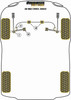 Audi A8 / S8 A8 D2 (1994- 2002) Powerflex diagram - Reference 11