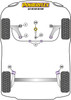 Audi Q2 (2017 - On) Q2 2WD REAR BEAM Powerflex diagram - Reference 30