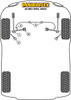 Audi A8 / S8 A8 D2 (1994- 2002) Powerflex diagram - Reference 5