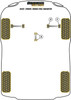 Autobianchi A112 inc Abarth (1969 - 1986) Powerflex diagram - Reference 1