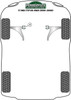 Audi TT Models TT MK1 TYP 8N (1999-2006) TT Mk1 Typ 8N 4WD (1999-2006) Powerflex diagram - Reference 9