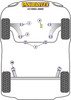 Citroen C2 (2003-2009) Powerflex diagram - Reference 3