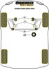 Citroen Xsara (2000-2005) Powerflex diagram - Reference 1