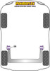 Daewoo Kalos/Gentra (2002-2011) Powerflex diagram - Reference 10