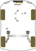 Fiat 500L (2012 - ) Powerflex diagram - Reference 10