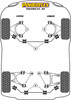 De Tomaso Pantera (1971 - 1993) Powerflex diagram - Reference 10