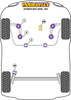 Citroen DS4 (2010-on) Powerflex diagram - Reference 3
