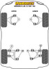 Ferrari Mondial 8, Quattrovalvole & 3.2 (1980 - 1988) Powerflex diagram - Reference 9