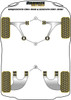 Fiat Cinquecento (1991-1998) & Seicento (1997-2010) Powerflex diagram - Reference 3