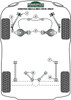 Ford Cortina Mk4,5 (1976-1982) Powerflex diagram - Reference 2