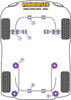 Ford Capri (1969-1986) Powerflex diagram - Reference 3