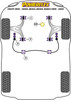 Fiat Coupe (1993-2000), Brava, Bravo, Marea (1995-2001) Powerflex diagram - Reference 24