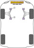 Fiat Tipo (1988-1995) Powerflex diagram - Reference 2