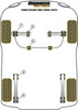 Ford Escort Models Escort Mk1 (1968-1975) Powerflex diagram - Reference 7
