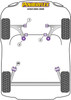 Fiat Stilo (2001 - 2010) Powerflex diagram - Reference 3