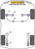 Ford Escort Models Escort Mk2 (1974-1981) Powerflex diagram - Reference 2