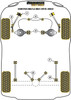 Ford Cortina Mk4,5 (1976-1982) Powerflex diagram - Reference 2