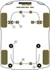 Ford Capri (1969-1986) Powerflex diagram - Reference 1