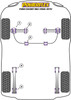 Ford Escort Models Escort Mk1 (1968-1975) Powerflex diagram - Reference 2