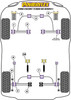 Ford Escort Models Escort RS Turbo Series 1 (1984 - 1986) Powerflex diagram - Reference 5