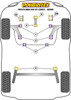 Ford Fiesta Models Fiesta Mk6 inc ST (2002-2008) Powerflex diagram - Reference 6