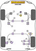 Ford Focus Models Focus Mk1 inc ST and RS (up to 2006) Focus Mk1 Powerflex diagram - Reference 7