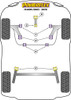 Ford Fusion (2002-2012) Powerflex diagram - Reference 1