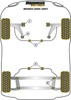 Ford Mondeo Models Mondeo MK3 (2000 - 2007) Powerflex diagram - Reference 5