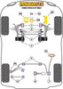Ford Focus Models Focus Mk3 inc ST and RS (2011-2018) Focus Mk3 ST (2012-2018) Powerflex diagram - Reference 10