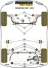 Ford Mondeo Models Mondeo MK4 (2007 - 2014) Powerflex diagram - Reference 2