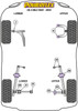 Honda CR-X Models CR-X Mk2 (1987-1991) Powerflex diagram - Reference 16