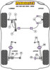 Honda CR-X Models CR-X del Sol (1992-1998) Powerflex diagram - Reference 6