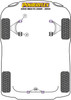 Honda Civic Models Civic Mk8 Coupe FG (2005 - 2012) Powerflex diagram - Reference 26