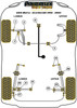 Honda Civic Models Civic Mk6 EJ-EK & Ballade (1995-2005) Powerflex diagram - Reference 11