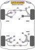 Jaguar (Daimler) XJ - X351 (2010 - 2019) Powerflex diagram - Reference 1