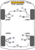 Jaguar (Daimler) XF, XFR - X250 (2008 - 2015) Powerflex diagram - Reference 12