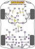 Lancia Delta HF Integrale inc Evo (1986 - 1995) Powerflex diagram - Reference 35
