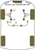 Lancia Dedra inc Integrale (1989-1999) Powerflex diagram - Reference 3