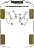 Land Rover Discovery Discovery Sport 1 LR550 (2014 - 2019) Powerflex diagram - Reference 3
