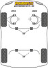 Maserati Quattroporte III (1979 - 1990) Powerflex diagram - Reference 4