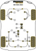 MG MGF (1995 - 2002) Powerflex diagram - Reference 31