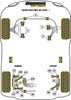 Mazda MX-5, Miata, Eunos Mk4 ND (2015-) Powerflex diagram - Reference 12
