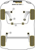 Mazda Mazda 2 DE (2007-) Powerflex diagram - Reference 4