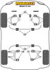 Maserati Merak (1972 - 1983) Powerflex diagram - Reference 1