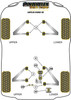 Lotus Exige (2000 - 2021) Exige Series 1 (2000-2002) Powerflex diagram - Reference 30